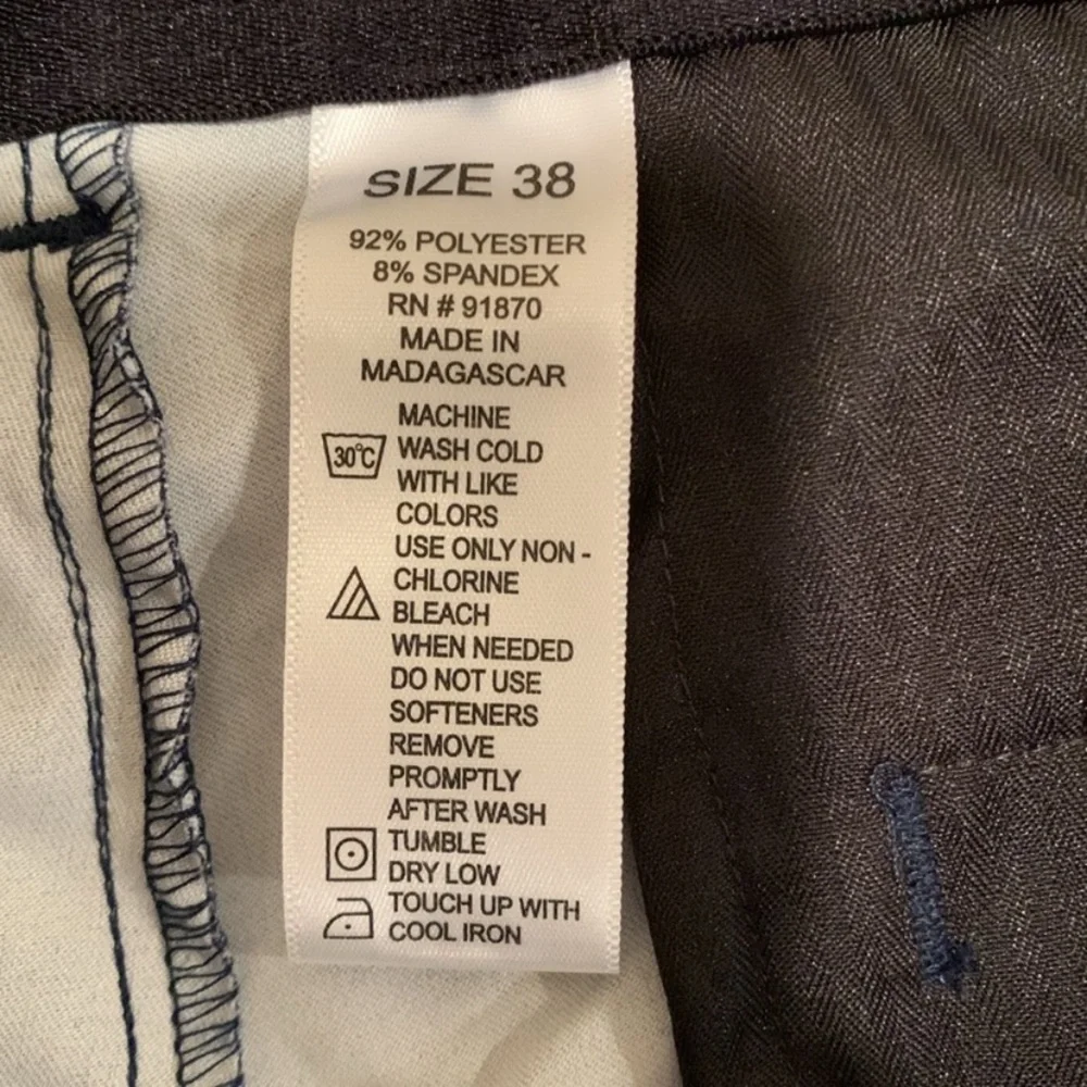 NWT Pebble Beach Men Dry Luxe Performance Navy Shorts Size 38